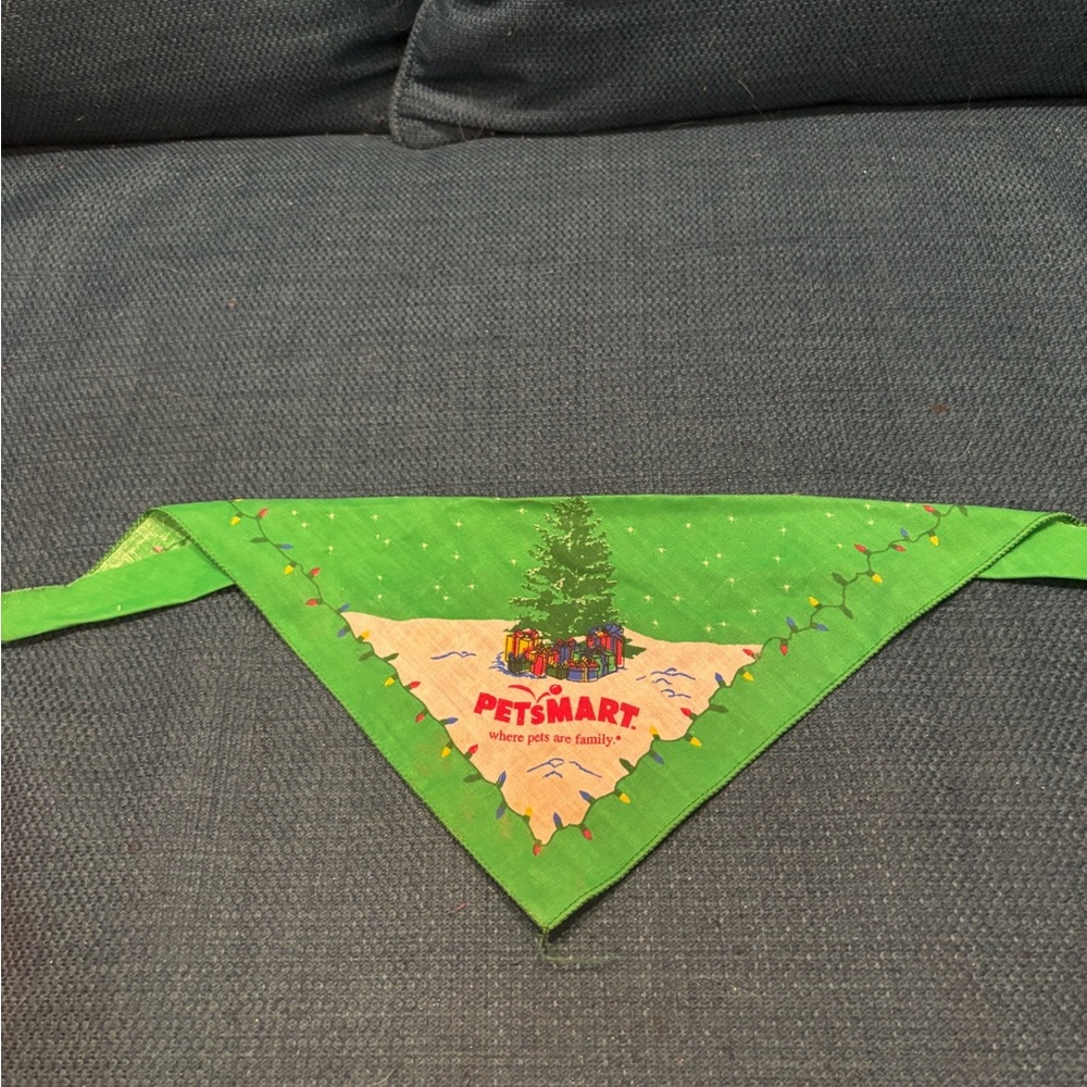 Petsmart holiday bandana